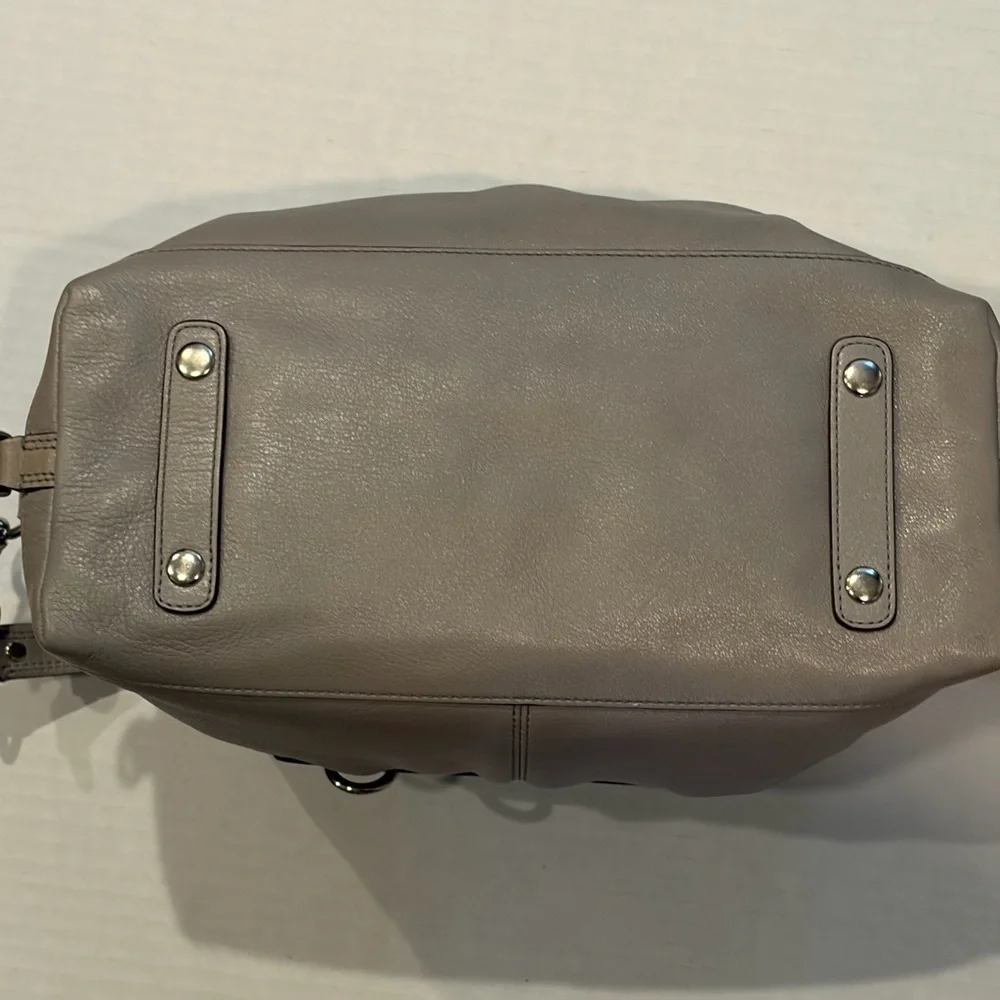 Coach pebbled leather